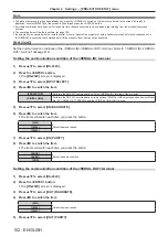 Preview for 152 page of Panasonic PT-RQ13KU Operating Instructions (Functional Manual)