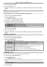 Preview for 172 page of Panasonic PT-RQ13KU Operating Instructions (Functional Manual)