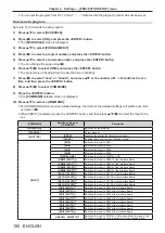 Предварительный просмотр 180 страницы Panasonic PT-RQ22K Operating Instructions (Functional Manual)