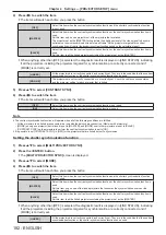 Предварительный просмотр 182 страницы Panasonic PT-RQ22K Operating Instructions (Functional Manual)