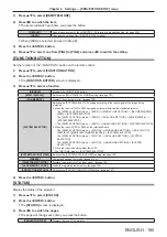 Предварительный просмотр 185 страницы Panasonic PT-RQ22K Operating Instructions (Functional Manual)