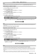 Предварительный просмотр 195 страницы Panasonic PT-RQ22K Operating Instructions (Functional Manual)