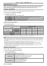 Предварительный просмотр 202 страницы Panasonic PT-RQ22K Operating Instructions (Functional Manual)