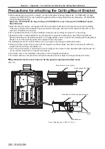 Предварительный просмотр 282 страницы Panasonic PT-RQ22K Operating Instructions (Functional Manual)