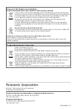 Preview for 285 page of Panasonic PT-RQ32KE Operating Instructions Manual