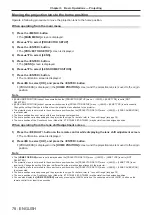 Preview for 78 page of Panasonic PT-RQ32KU Operating Instructions Manual