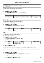 Preview for 93 page of Panasonic PT-RQ32KU Operating Instructions Manual