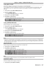 Preview for 137 page of Panasonic PT-RQ32KU Operating Instructions Manual