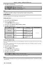 Preview for 138 page of Panasonic PT-RQ32KU Operating Instructions Manual