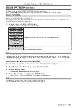 Preview for 181 page of Panasonic PT-RQ32KU Operating Instructions Manual