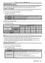 Preview for 191 page of Panasonic PT-RQ32KU Operating Instructions Manual