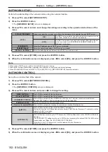 Preview for 192 page of Panasonic PT-RQ32KU Operating Instructions Manual