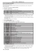 Preview for 194 page of Panasonic PT-RQ32KU Operating Instructions Manual