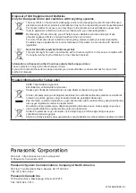 Preview for 285 page of Panasonic PT-RQ32KU Operating Instructions Manual