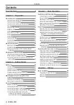 Preview for 2 page of Panasonic PT-RQ35KU Operating Instructions Manual