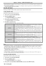 Preview for 180 page of Panasonic PT-RQ35KU Operating Instructions Manual