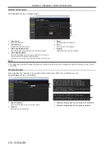 Предварительный просмотр 212 страницы Panasonic PT-RQ35KU Operating Instructions Manual