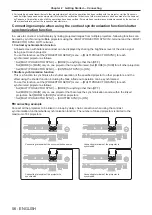 Предварительный просмотр 56 страницы Panasonic PT-RS20K Operating Instructions Manual