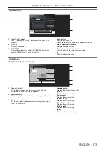 Предварительный просмотр 213 страницы Panasonic PT-RS20K Operating Instructions Manual