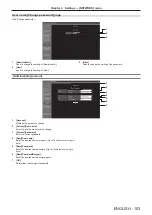 Preview for 103 page of Panasonic PT-RW330U Operating Instructions Manual