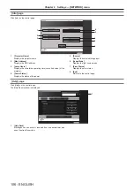 Preview for 106 page of Panasonic PT-RW330U Operating Instructions Manual