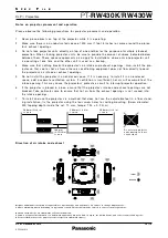 Preview for 13 page of Panasonic PT-RW430K Spec File