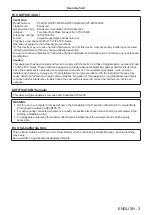 Preview for 3 page of Panasonic PT-RW430UK Operating Instruction