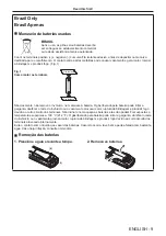 Preview for 9 page of Panasonic PT-RW430UK Operating Instruction