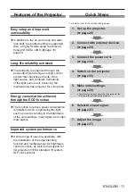 Preview for 11 page of Panasonic PT-RW430UK Operating Instruction