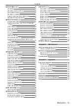 Preview for 13 page of Panasonic PT-RW430UK Operating Instruction