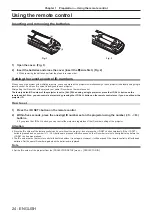 Preview for 24 page of Panasonic PT-RW430UK Operating Instruction