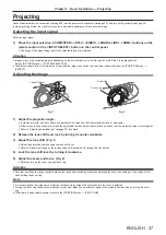 Preview for 37 page of Panasonic PT-RW430UK Operating Instruction