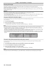 Preview for 38 page of Panasonic PT-RW430UK Operating Instruction