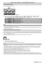 Preview for 41 page of Panasonic PT-RW430UK Operating Instruction