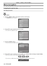 Preview for 44 page of Panasonic PT-RW430UK Operating Instruction