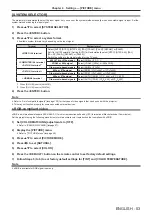 Preview for 53 page of Panasonic PT-RW430UK Operating Instruction