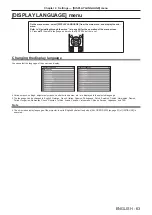 Preview for 63 page of Panasonic PT-RW430UK Operating Instruction