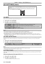 Preview for 64 page of Panasonic PT-RW430UK Operating Instruction