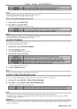 Preview for 65 page of Panasonic PT-RW430UK Operating Instruction