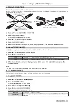 Preview for 77 page of Panasonic PT-RW430UK Operating Instruction