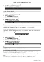 Preview for 79 page of Panasonic PT-RW430UK Operating Instruction