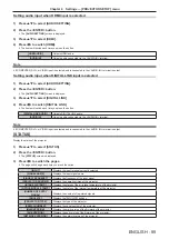 Preview for 89 page of Panasonic PT-RW430UK Operating Instruction