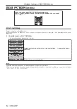 Preview for 92 page of Panasonic PT-RW430UK Operating Instruction