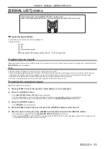 Preview for 93 page of Panasonic PT-RW430UK Operating Instruction