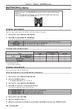 Preview for 98 page of Panasonic PT-RW430UK Operating Instruction