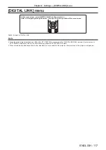 Preview for 117 page of Panasonic PT-RW430UK Operating Instruction