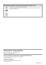 Preview for 138 page of Panasonic PT-RW430UK Operating Instruction