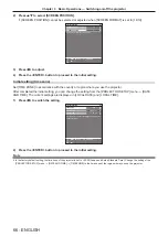 Preview for 66 page of Panasonic PT-RW620 Operating Instructions Manual