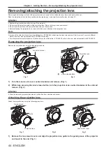 Preview for 44 page of Panasonic PT-RW630 series Operating Instructions Manual