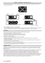 Предварительный просмотр 20 страницы Panasonic PT-RW730 Operating Instructions Manual